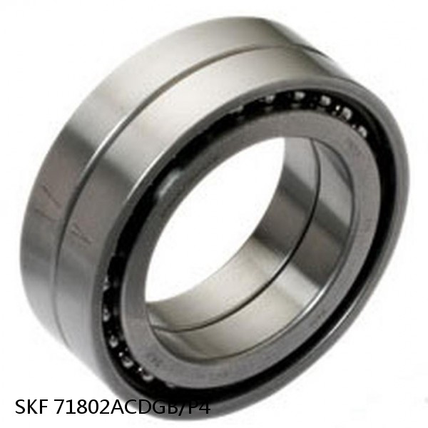 71802ACDGB/P4 SKF Super Precision,Super Precision Bearings,Super Precision Angular Contact,71800 Series,25 Degree Contact Angle #1 small image