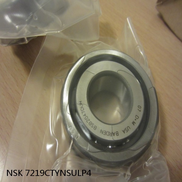 7219CTYNSULP4 NSK Super Precision Bearings #1 small image