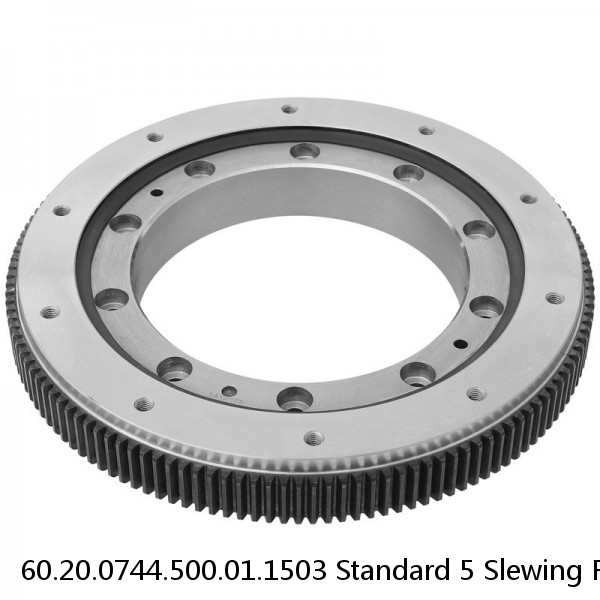 60.20.0744.500.01.1503 Standard 5 Slewing Ring Bearings #1 image