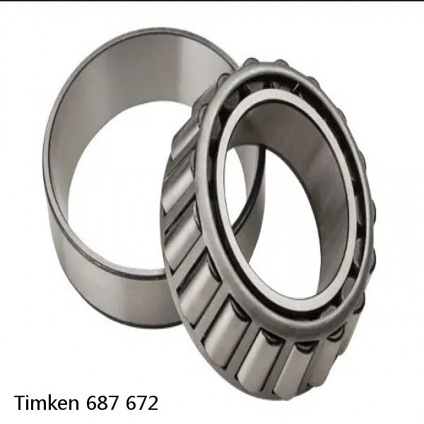 687 672 Timken Tapered Roller Bearings #1 image